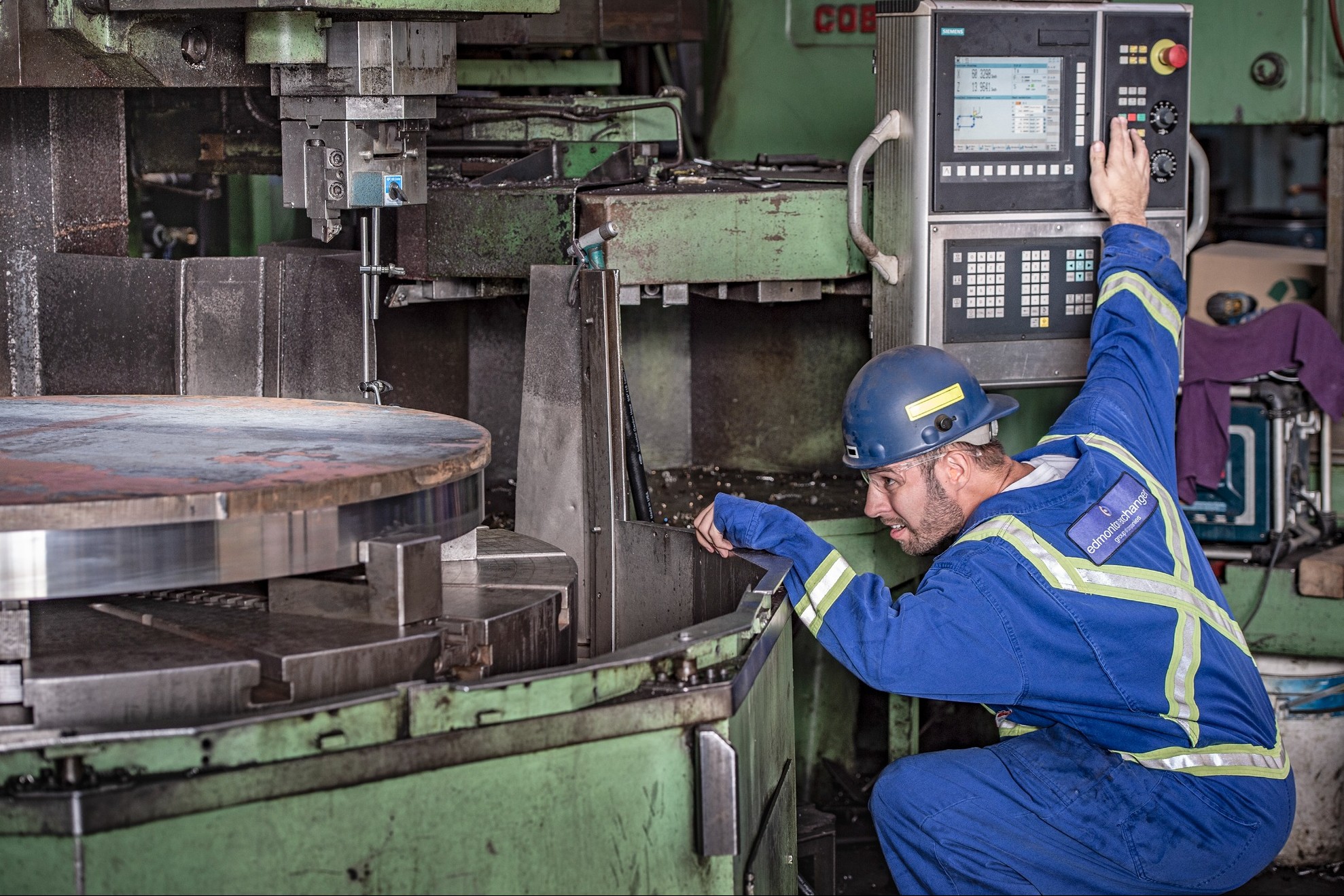 Machining Edmonton Exchanger